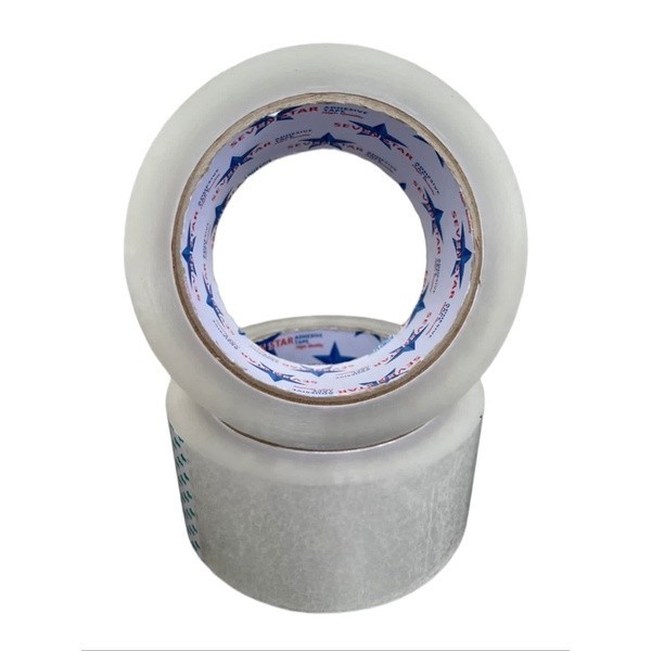 

AS5 Lakban Coklat Bening Isolasi Tape Solasi paket 48mm 90yard 2” Selotip 90 Yard packing