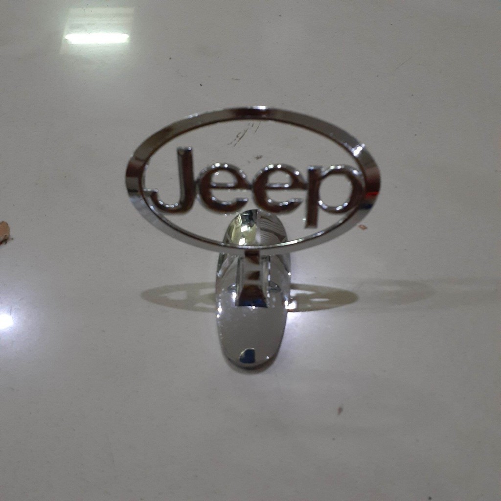 Emblem Logo Berdiri Mobil Jeep