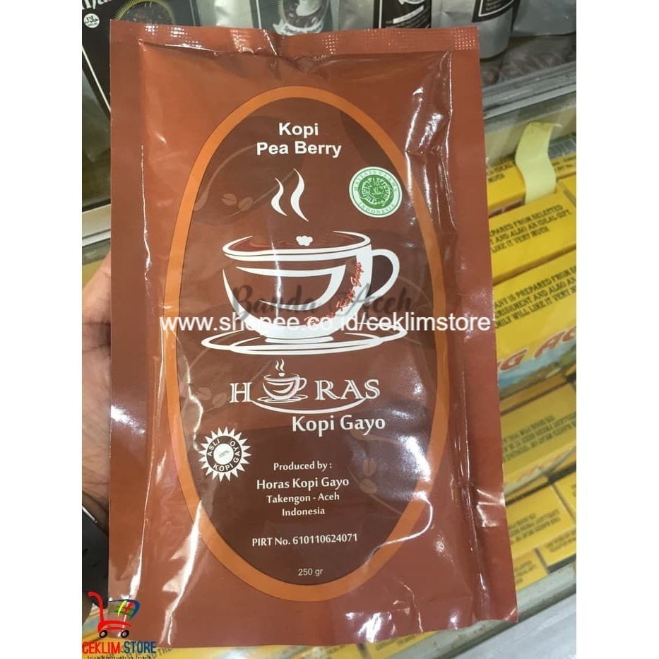 

Kopi Horas Arabika Gayo Pie Berry 250 Gr