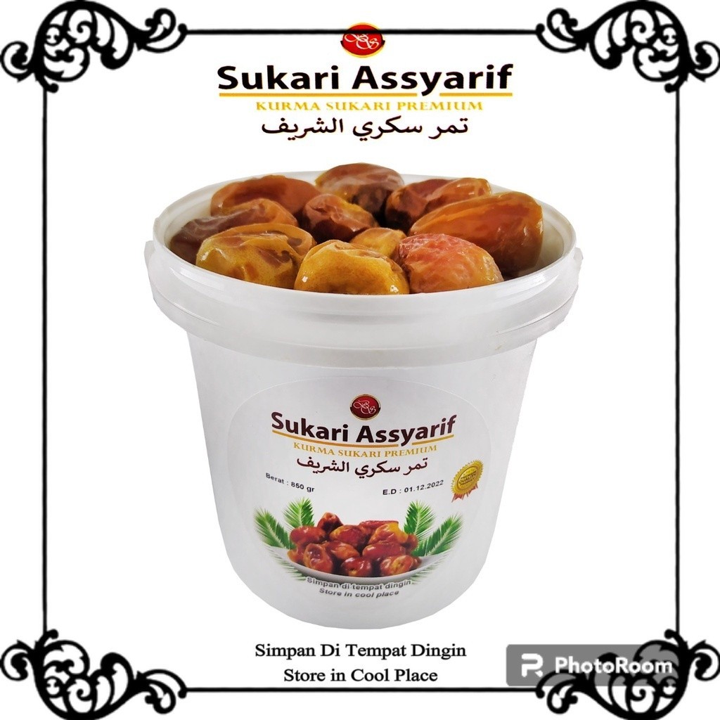 

Kurma sukari ember 850gr sukari assyarif