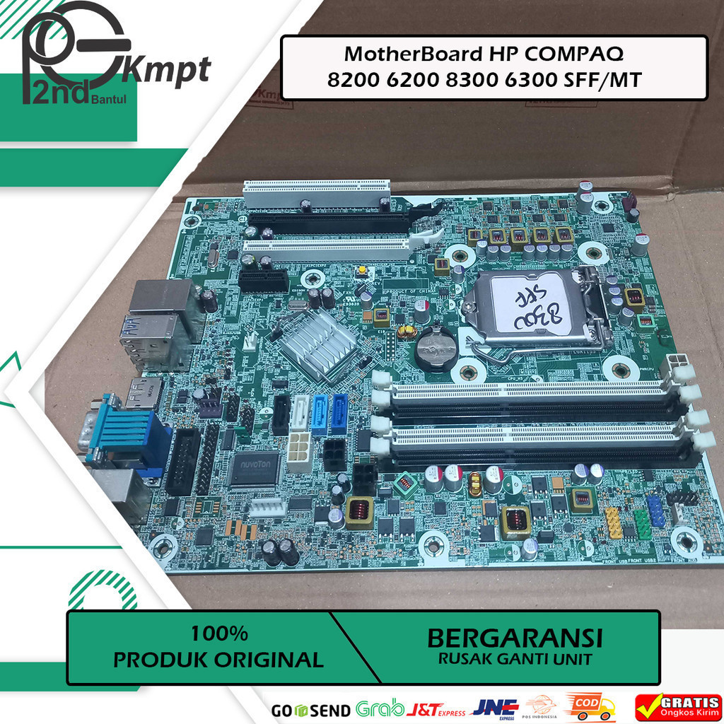 Motherboard Mainboard Mobo HP Compaq 8300 6300 8200 6200 SFF / MT