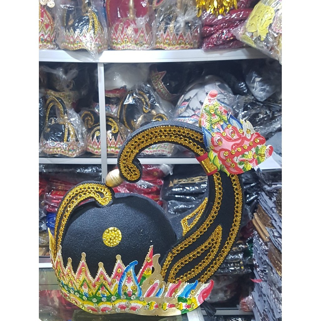 Irah - Irahan Gatotkaca - Mahkota Gatotkaca - Aksesoris Wayang Orang Tari Adat