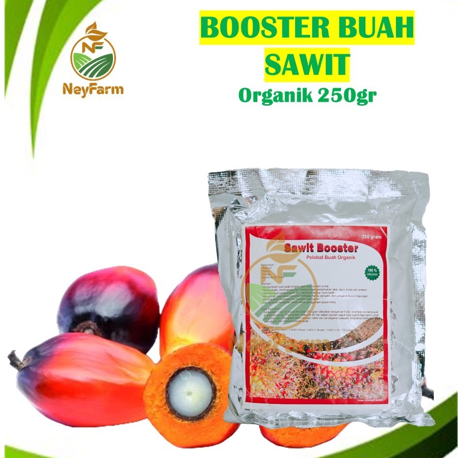 Pupuk Ampuh Booster Sawit Perangsang Buah Anti Rontok