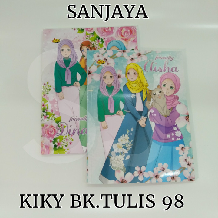 

(HASANS HOME)Buku Tulis Kiky 98 Lembar / Buku Sekolah Anak / Buku Tulis Sekolah / Kiky Bk. Tulis 98