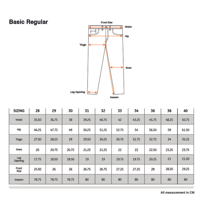 BASIC REGULAR DENIM PANTS - JIMMY AND MARTIN - S382 - 36
