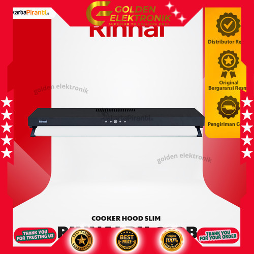 Cooker Hood Rinnai / Penghisap Asap Dapur RH-329B / RH 329B / RH 329 B