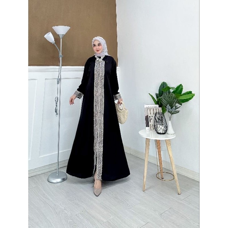 Baju lebaran ala Timur Tengah- gamis Turki gamis arabian gamis renda