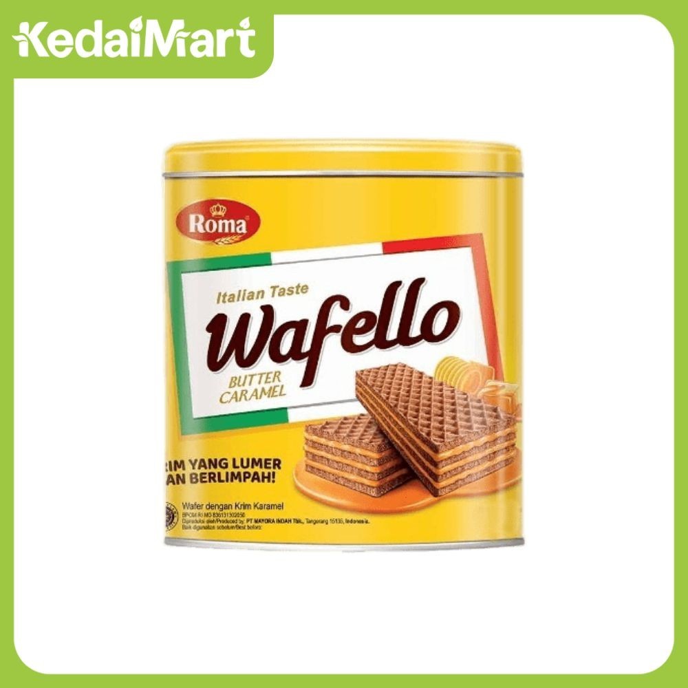 

Roma Wafello Butter Caramel Tin 234 Gram