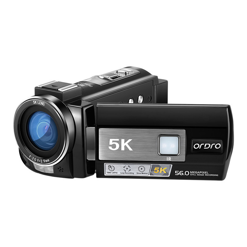 ORDRO AE20 kamera perekam video Digital 5K kamera perekam IR nirkabel dengan penglihatan malam kamer