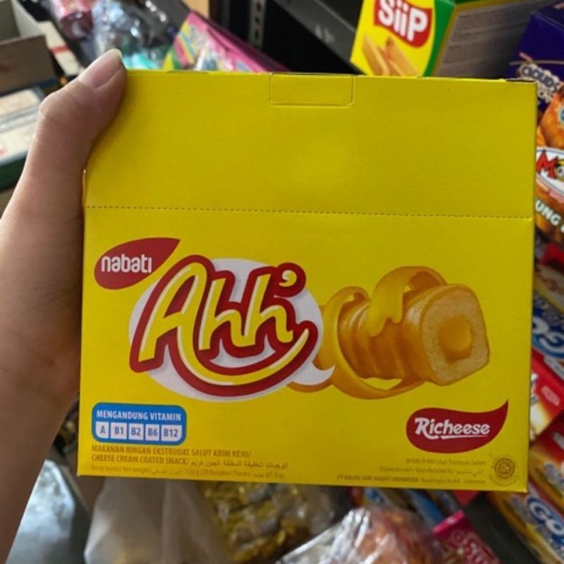 

MURAH MERIAH WAFER NABATI AHH COKLAT KEJU ISI 20 BUNGKUS