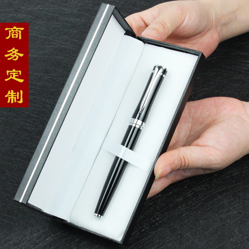 

Pena Hadiah Bisnis Kelas Atas Logam Pena Tanda Tangan Pena Air Hitam Pena Iklan Cetak Logo Huruf Set Kotak Hadiah