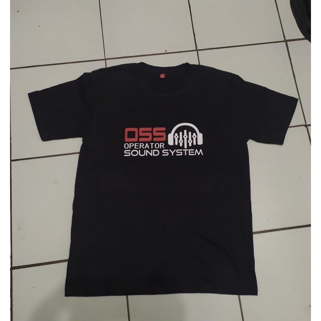 BAJU KAOS OSS OPERATOR SOUND SYSTEM