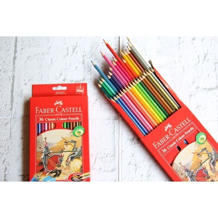 

Pensil Warna Faber-Castell 36 Classic Colour Pencils 115856