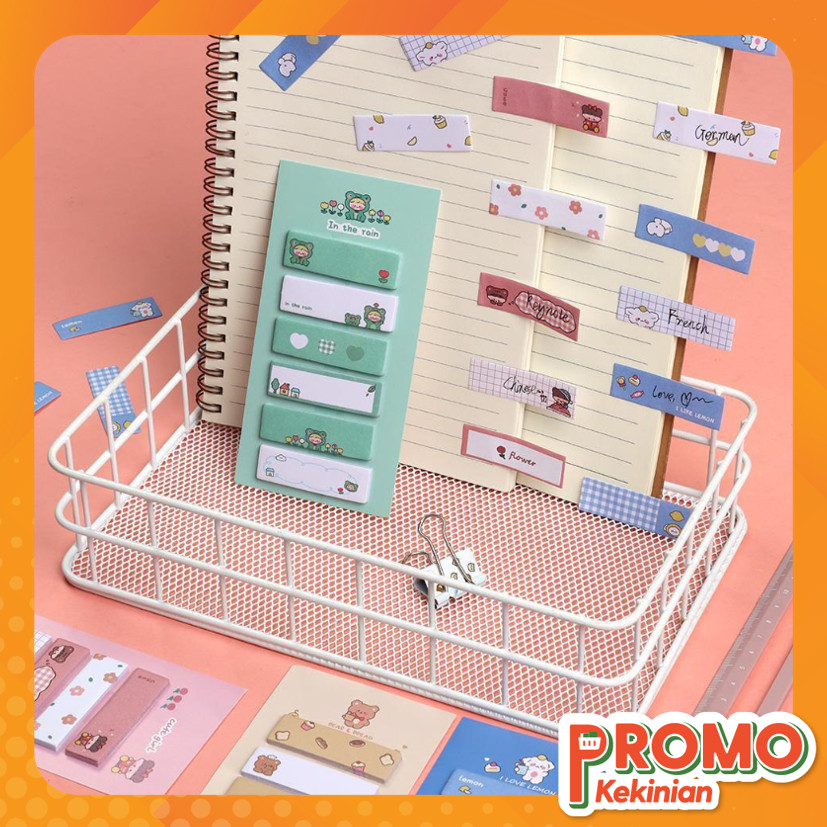 

Promo Kekinian - S6222 Mini Memo Lucu 6 in 1 / Kepraktisan dalam Sentuhan Lucu