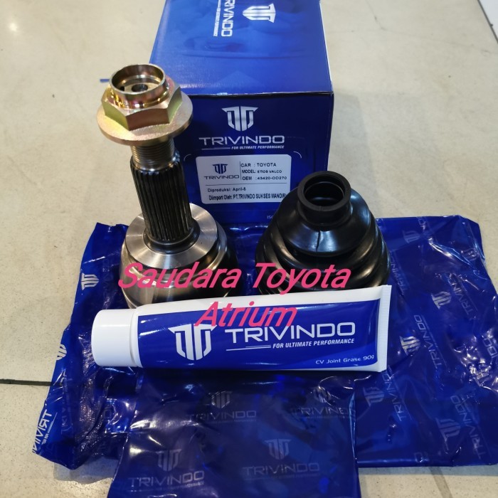 Cv joint as roda luar drive shaft luar etios valco PART BARU