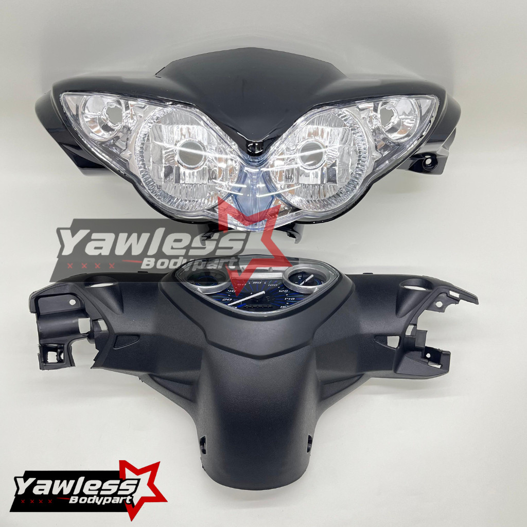 Batok Jupiter Z burhan warna Hitam + Mika Speedometer Jupiter Z Burhan