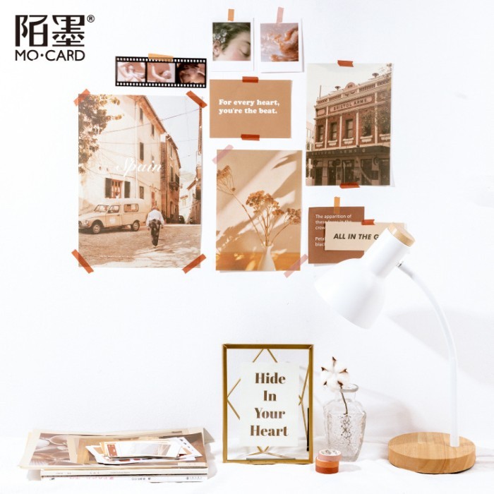

Promo 64 Pcs/ Pack POUCH SCRAPBOOK SET JOURNAL KIT Lengkap All In Gwiyeo
