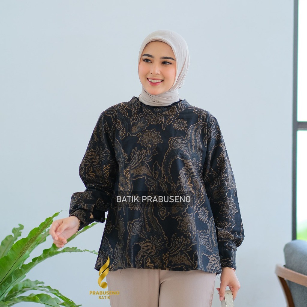 TUNIK RAMAYANA Atasan Baju  Wanita Lengan Panjang Original  Modern Premium Jumbo Big Size Full Furin