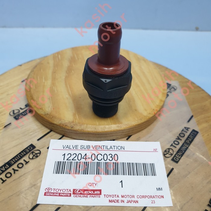 VALVE PCV PVC INNOVA INOVA BENSIN FORTUNER BENSIN HILUX BENSIN ASLI PART BARU