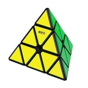 Rubik QiYi Pyraminx MS M Series Magnetic Blackbase Qi Yi Pyramid Qiyi