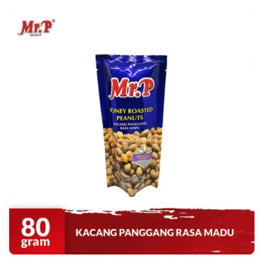 

MR. P Kacang Panggang Varian Rasa Honey Kemasan 80gr