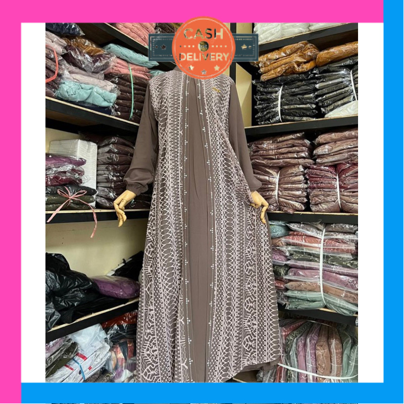 GAMIS KEKINIAN WANITA LEBARAN / THAMRIN PREMIUM ZEMA DRESS GAMIS PESTA