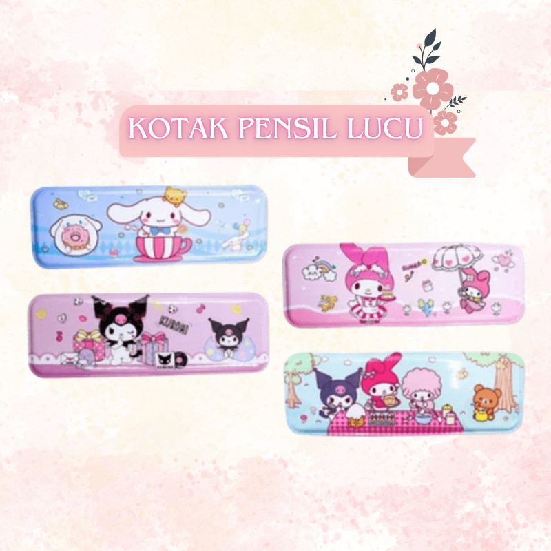 

VIRAL KOTAK PENSIL BESI MOTIF KARAKTER LUCU / TEMPAT PENSIL KALENG UNTUK PERLENGKAPAN SEKOLAH