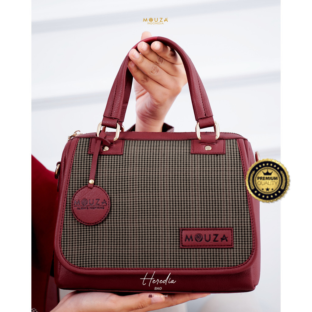 MOUZA - HEREDIA Bag Small Tas Wanita Bahan Premium Original  - Tas Wanita Premium - Tas Wanita Premi