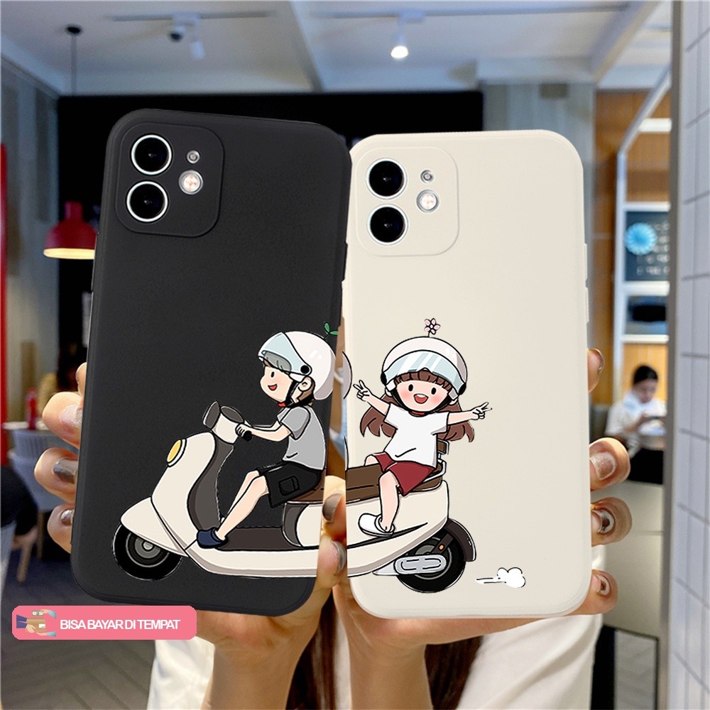 [SECMM27] Silikon Couple C33 C11 2021 C20 C2 5 5S 5i 6 7 8 9 PRO PLUS + 8i 9i Narzo 20 30A - Case Re