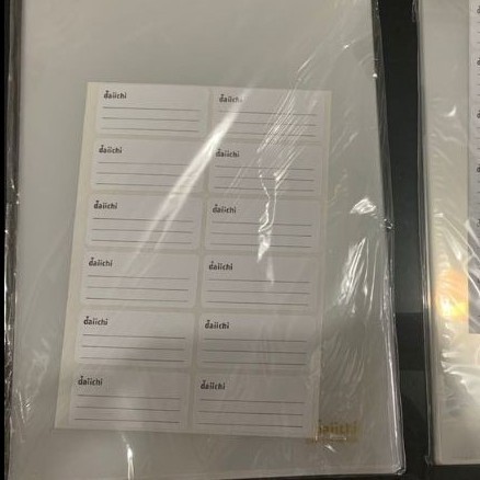

Adn Map L daiichi / map bening F4 / map clear A4 / stop map plastik bening