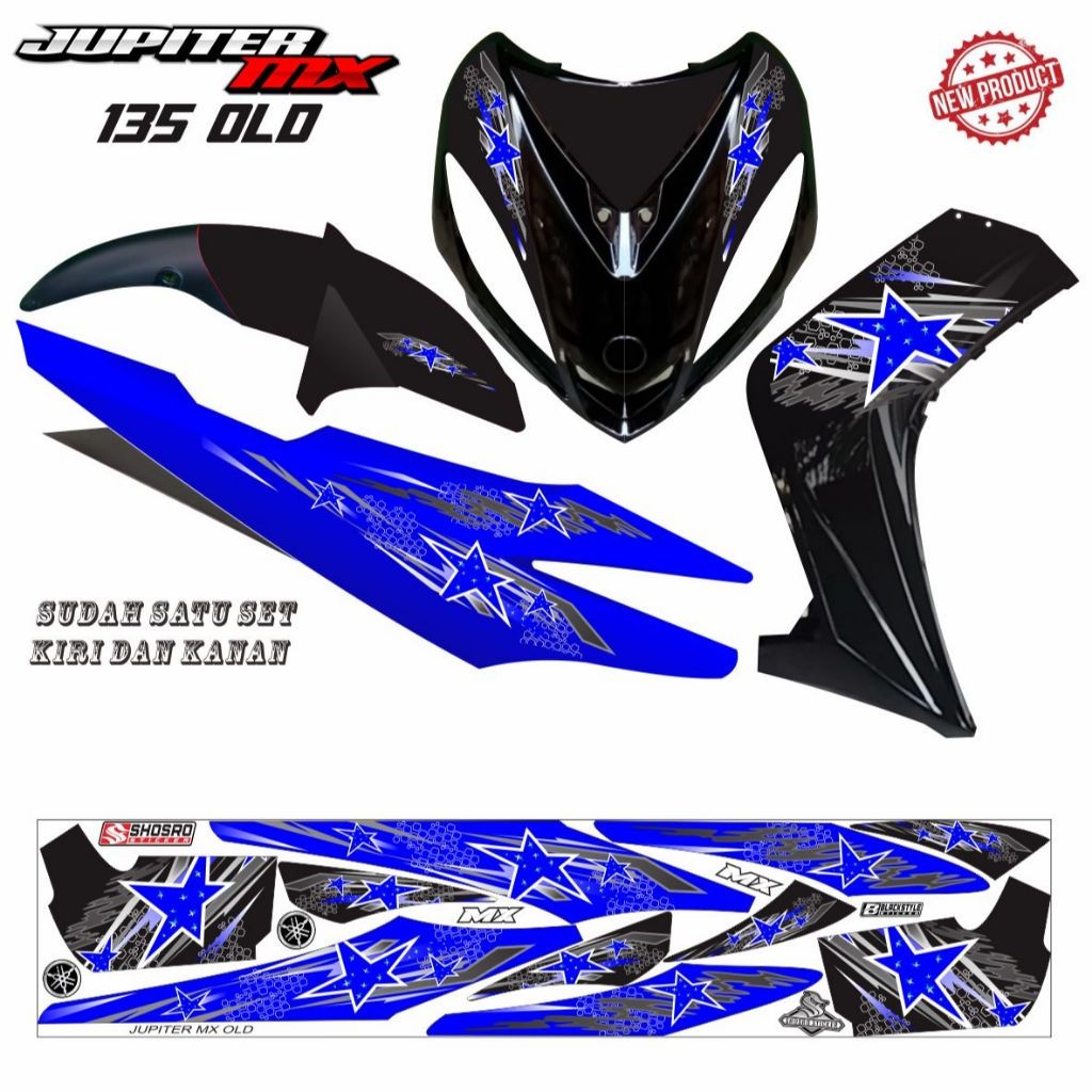 STRIPING VARIASI STRIPING JUPITER MX OLD POLET MOTOR JUPITER MX OLD POLES STRIPING JUPITER 135