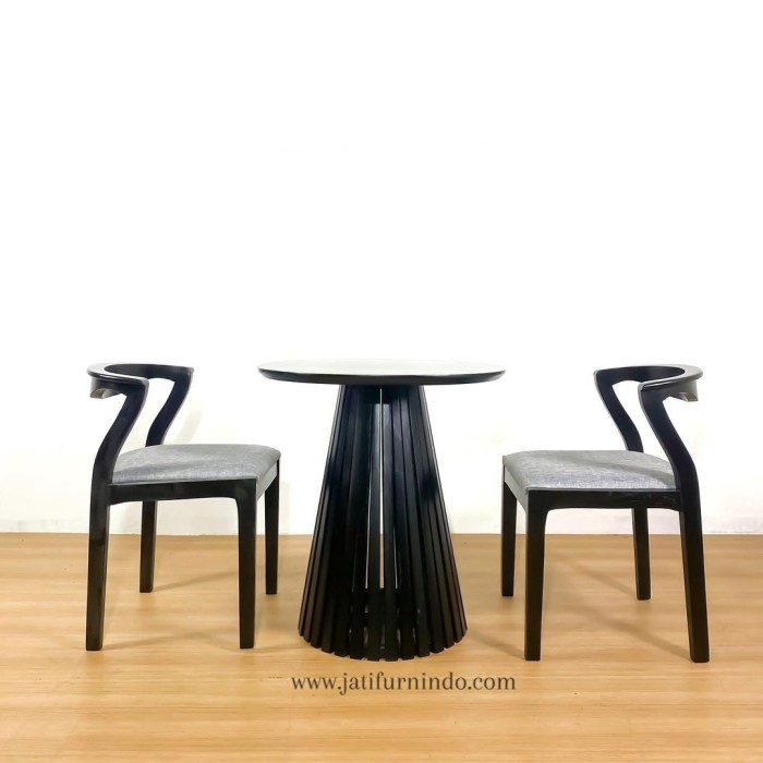 GFJ Set Meja Cafe Tanduk Minimalis - Set Meja Cafe