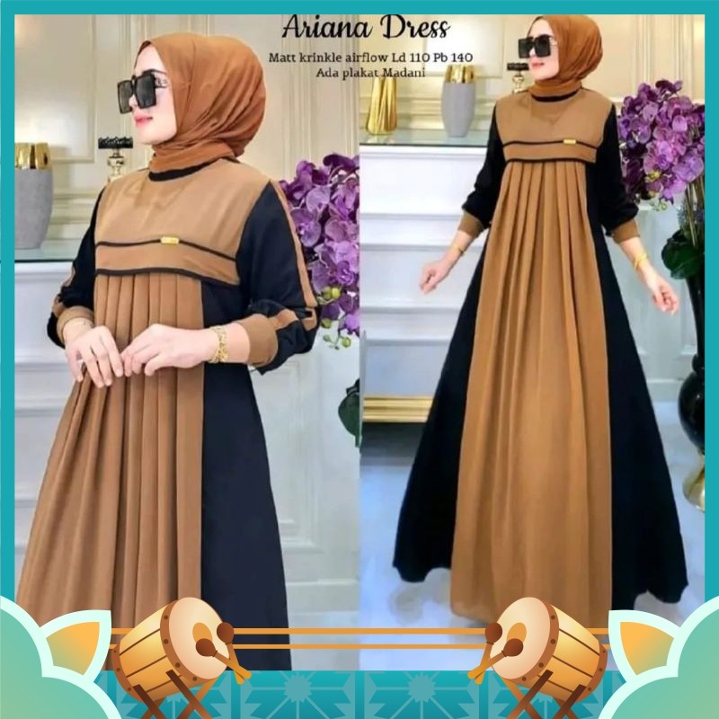Gamis Modern Mewah Cantik Anggun bahan Premium Termurah / GAMIS ARIANA ZAHRA GAMIS TERBARU GAMIS DEW
