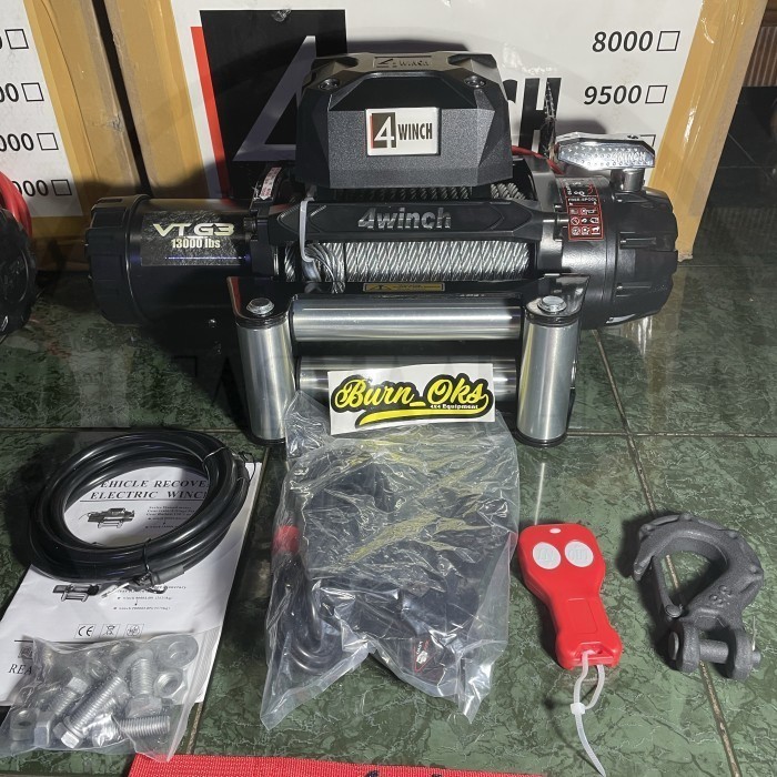 winch 4winch vt13000 lbs offroad