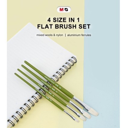 

M&G Water Color Paint Brush / M&G Kuas Lukis Set / Guoache Paint Brush / Kuas Lukis M&G