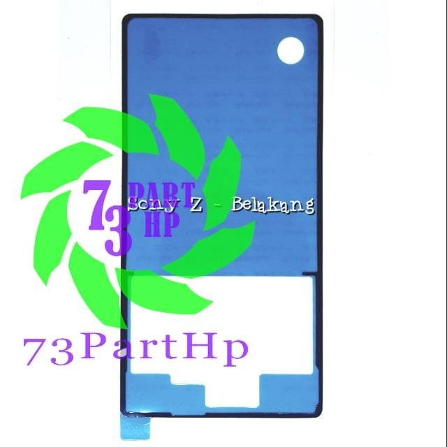 

Lem Adhesive Backdoor Sony Xperia Z - Double Tape Back Cover Tutup Belakang - 73PartHp