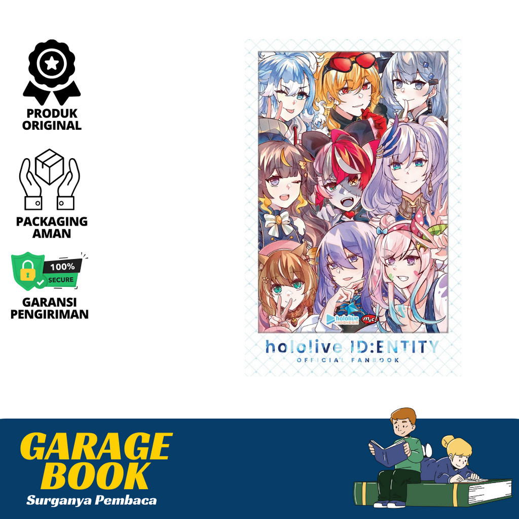 Buku Hololive ID ENTITY OFFICIAL FANBOOK