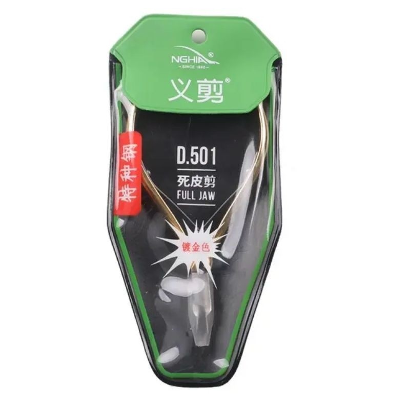 NGHIA CUTICLE NIPPER FULL JAW GOLD D-501
