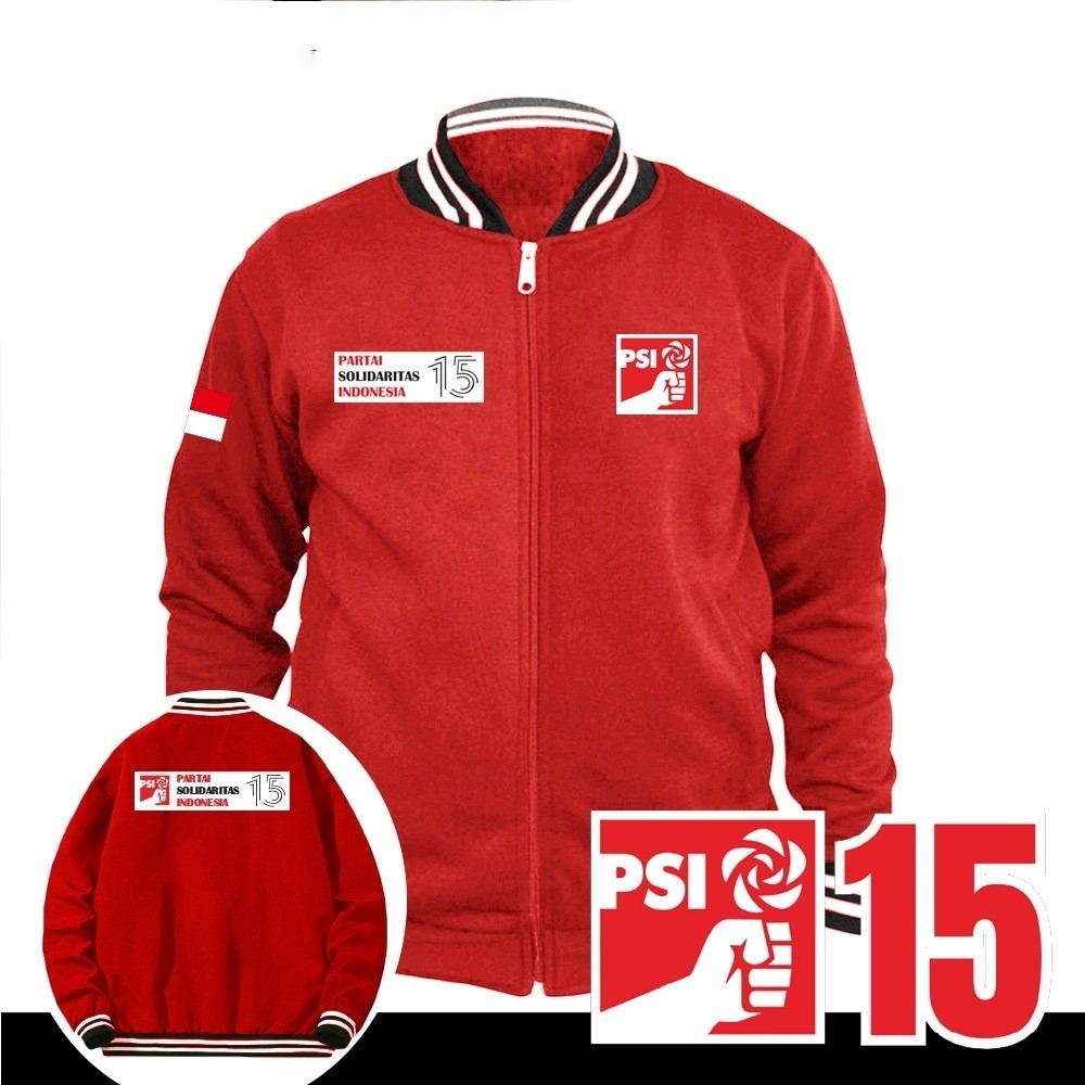 JAKET BASEBALL PSI DISTRO TERBARU / JAKET BASEBALL RESLETING / BISA CUSTOM SABLON  JAKET CUSTOM SABL
