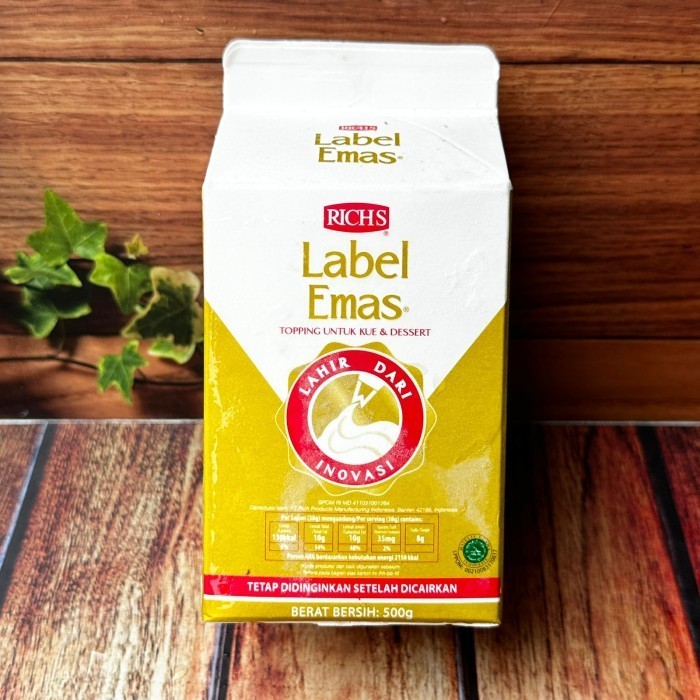 

[HEMAT] Richs Gold Label Whipping Cream - 500G