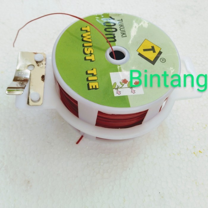 

PROMO!! -twistie kabel ties 100m kabel tali ikat twist tie - Putih