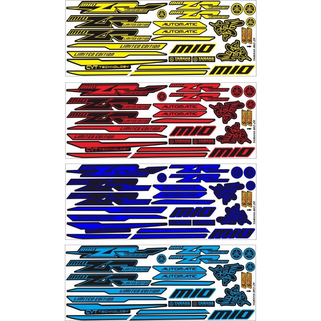 SETRIPING VIRAL STIKER MIO ZR VARIASI / STRIPING MIO MX MIO OLD MIO SMILE MOTIF SIMPLE LIS MIO ZR ST
