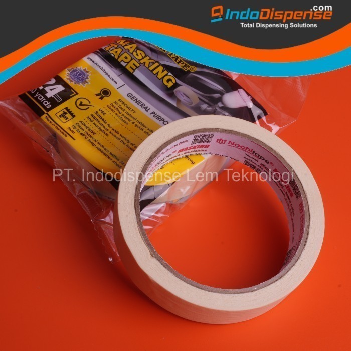 

Isolasi Kertas / Masking Tape Nachi 24MM x 20y (18 METER)