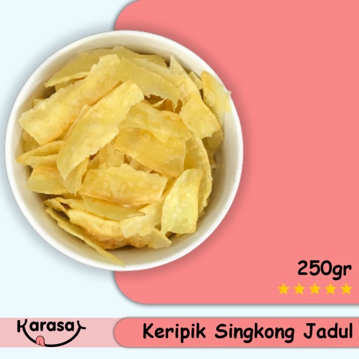 

KERIPIK SINGKONG JADUL 250gr