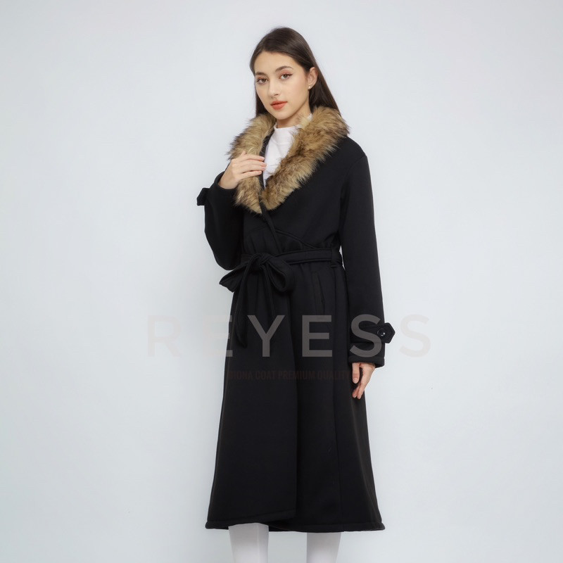 DIONA LONG COAT TEBAL BULU MUSIM DINGIN -COAT WINTER PREMIUM - COAT KOREA- COAT IMPORT