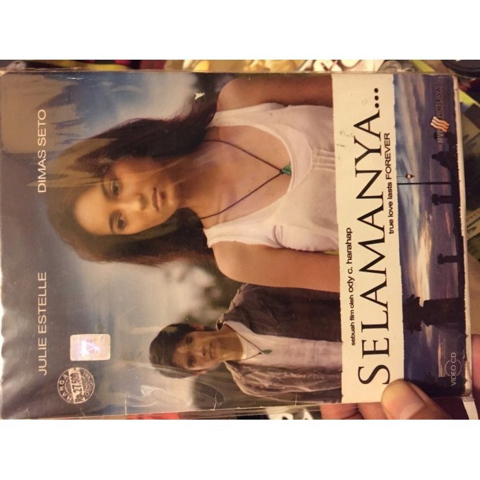 VCD ORIGINAL FILM INDONESIA SELAMANYA - JULIE ESTELLE HEADSHOT