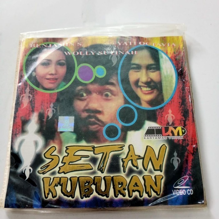 Original VCD Benyamin S Setan Kuburan Film Jadul Benjamin