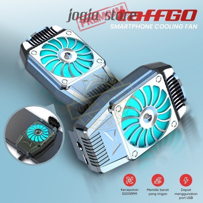 Kipas Pendingin Radiator HP Gaming /Cooling Fan Cooler Smartphone H-15