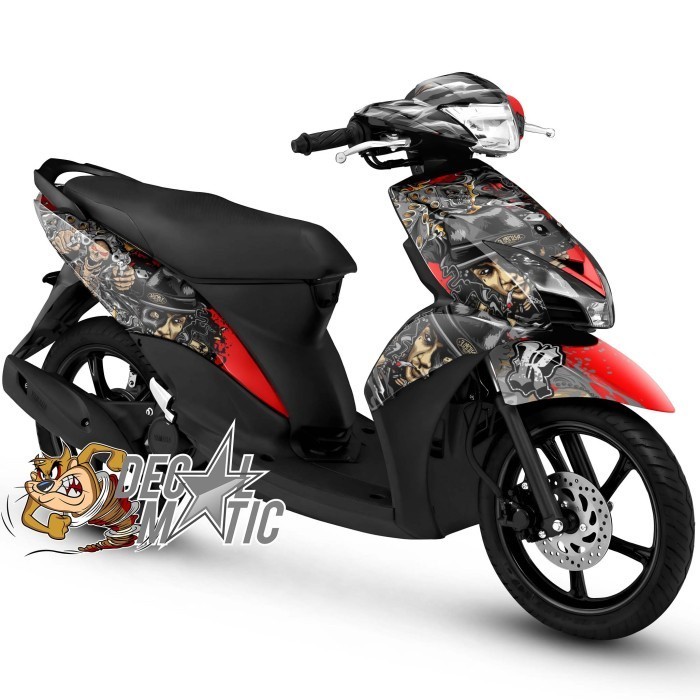 Decal Mio GT Full Body Variasi Stiker Full body Motor J Stcker Mio J/ Mio GT  Jerinx