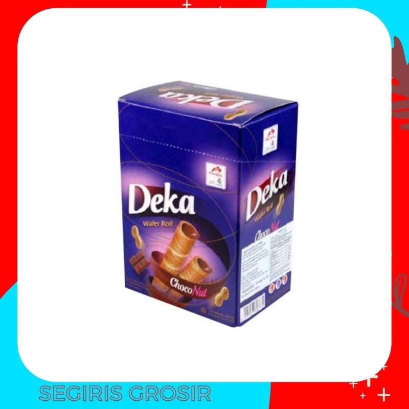 

Deka wafer roll choconut 1 box isi 24 pcs